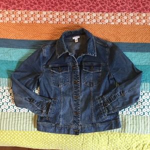 Charter Club Jean Jacket M